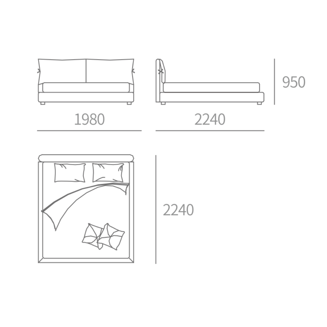 Amelia Bed