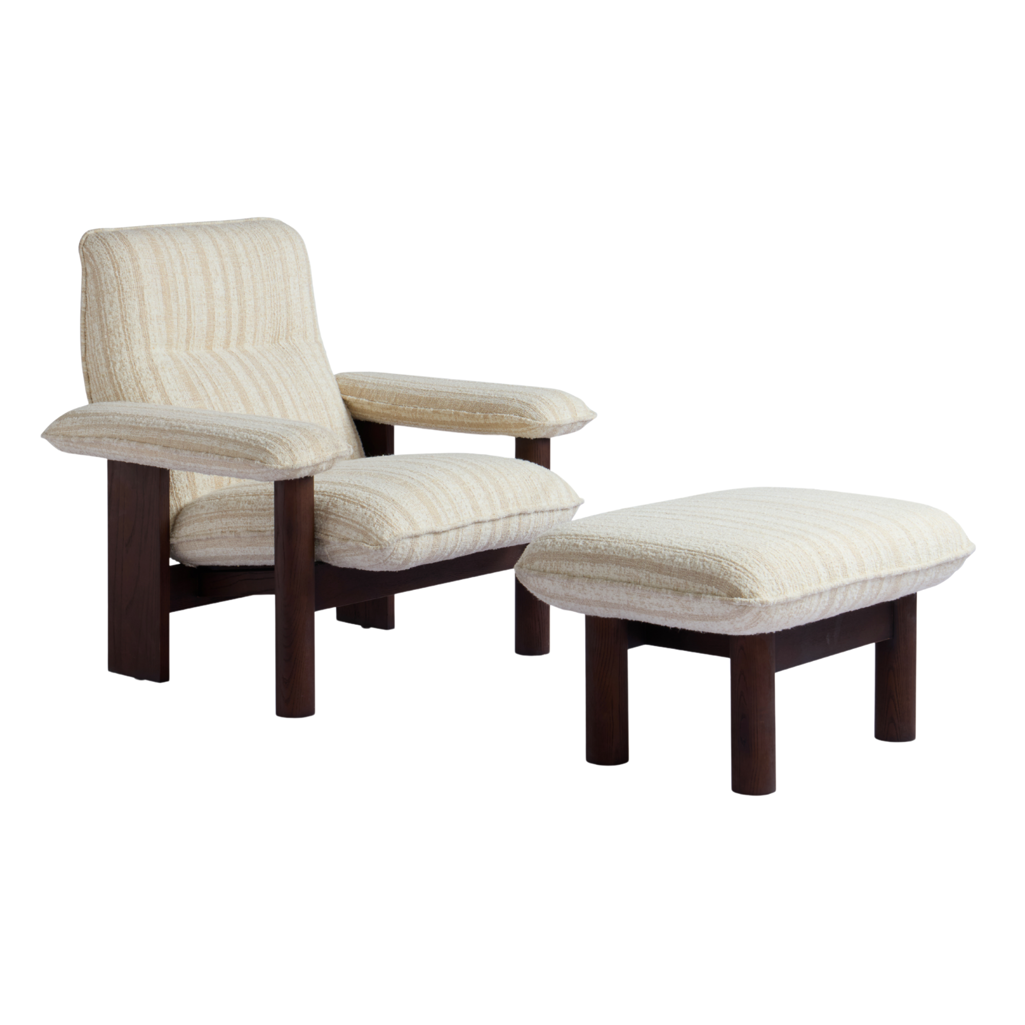 Divo Armchair + Footstool