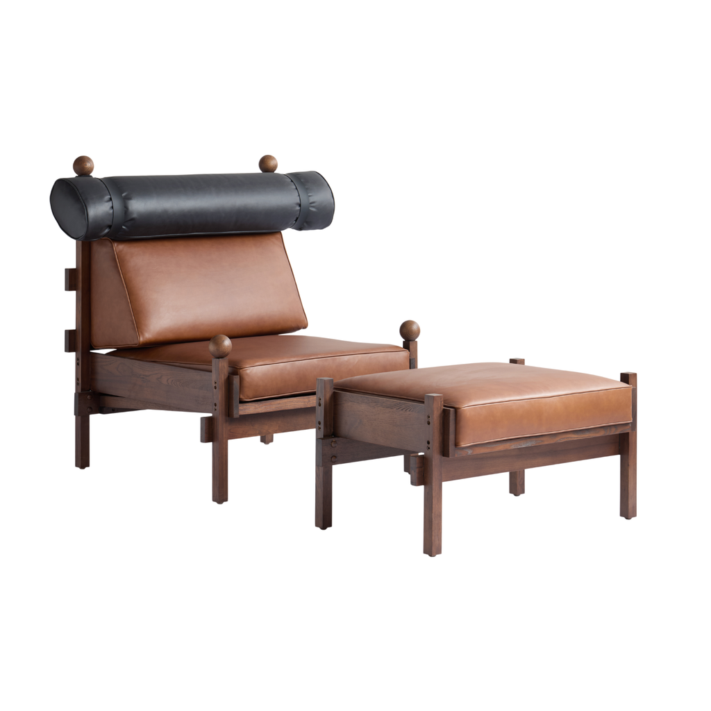 Enzo Armchair + Footstool