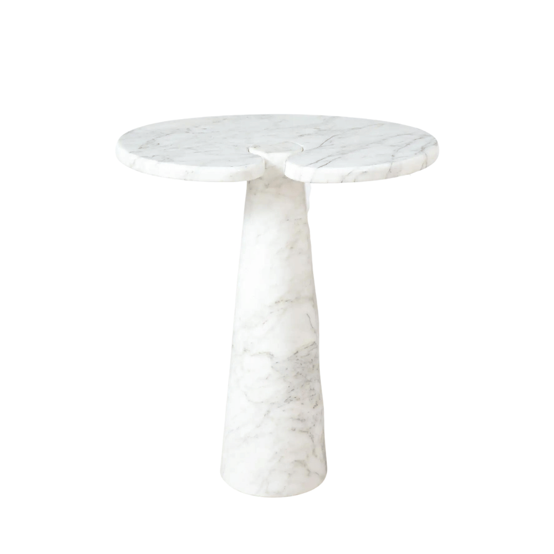 Eres Bianco Carrara Side Table