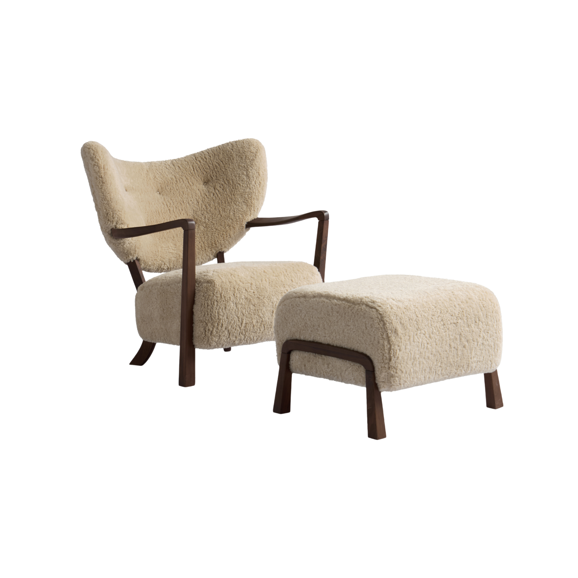 Dario Armchair + Footstool