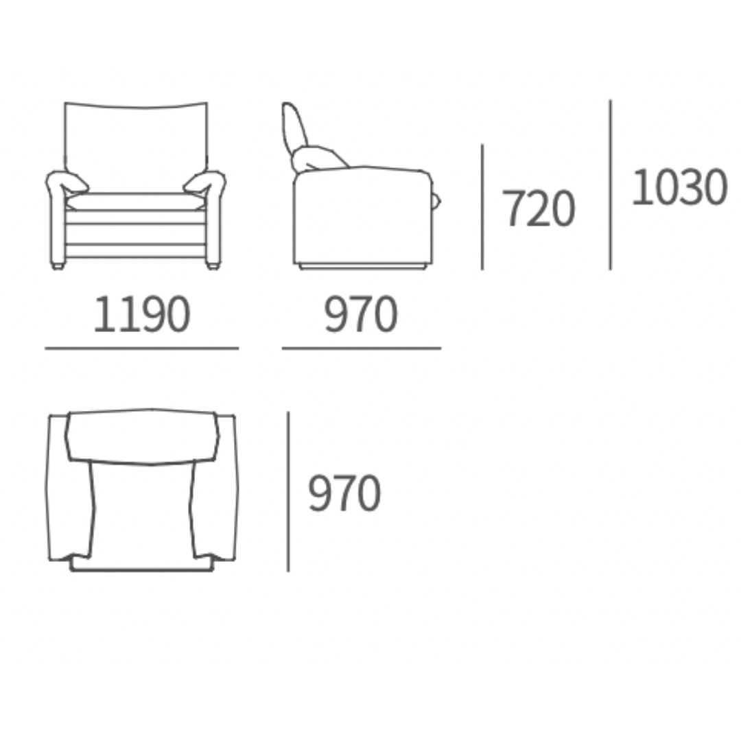 Alunga Armchair