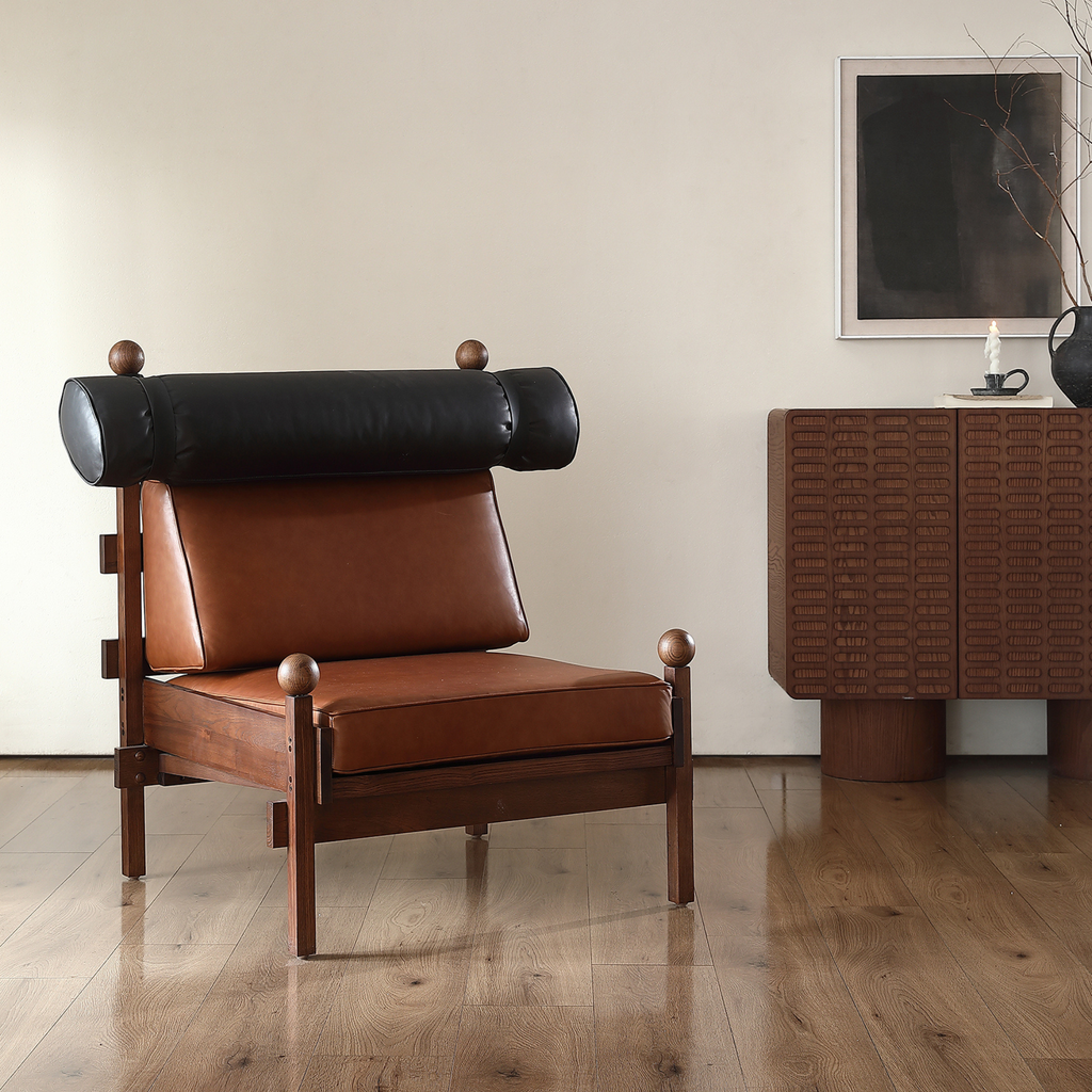 Enzo Armchair + Footstool