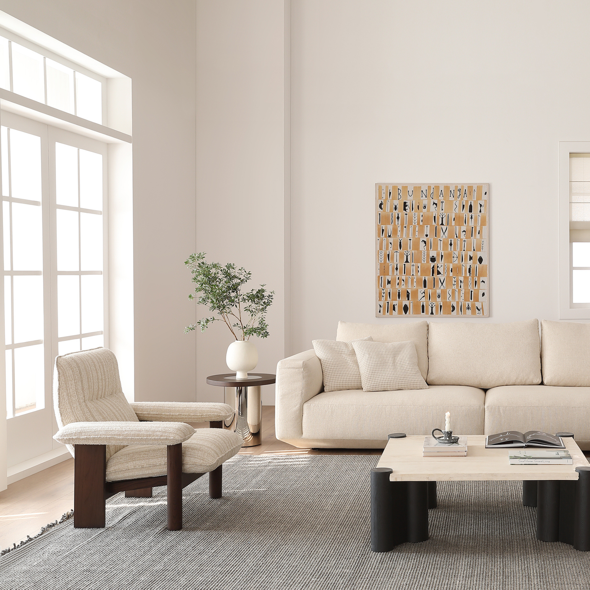 Divo Armchair + Footstool